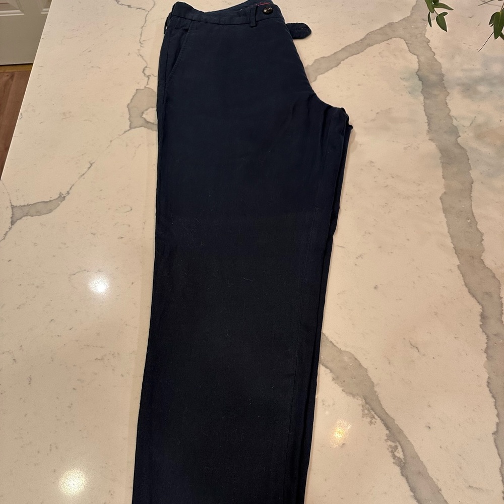 Faherty Reserve All Season Linen Trouser (32 waist)